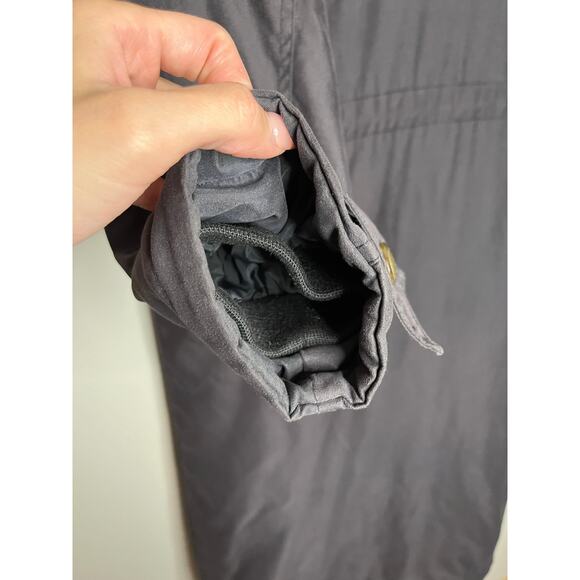 Woolrich Vintage Black Extra Long Parka Jacket w/ Detatchable Fur In Black - Picture 15 of 16